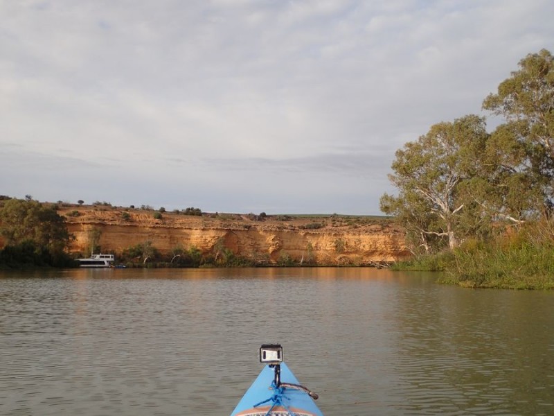 Approaching Teal Cliffs